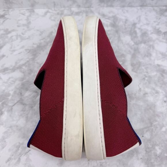 ROTHY’S  The Original Slip On Burgundy Knit Sneaker for Women’s Sz 8.5 - Picture 6 of 16